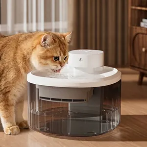 Slimme Draadloze Katten Drinkfontein Automatische Inductie Drinkbak Grote Capaciteit Oplaadbaar Stille Gefilterde Waterbak