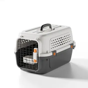 Trasportino portatile per gatti e cani piccoli, gabbia da viaggio omologata per aerei