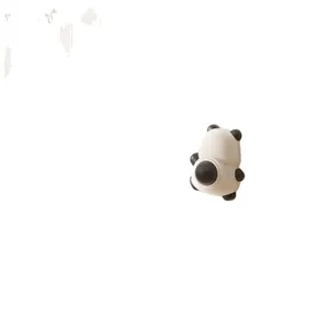 Jouet mural à l'herbe à chat en forme de panda pour le jeu interactif et l'exercice