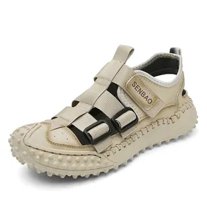 Men's outdoor sports beach sandals featuring breathable design and anti-slip rubber sole