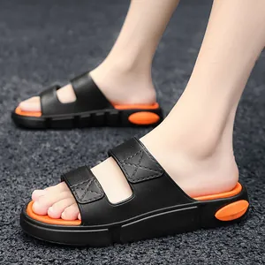 Sommer Paar Sport Slides Weiche Dicke Sohle Rutschfeste Strand Sandalen Outdoor Herren Damen Casual EVA Dämpfung Slides