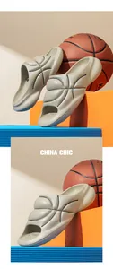 Macro view showing the unique basketball texture detail of non-slip platform slides
