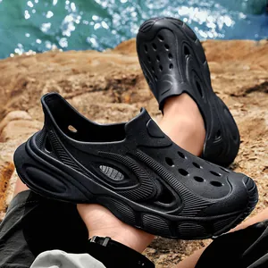 Men's outdoor clogs with thick non-slip soles for beach and water activities