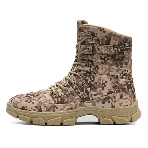Hochwertige Herren-Wanderschuhe mit digitalem Camouflage-Muster
