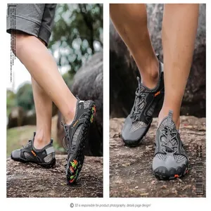 Scarpe da scoglio traspiranti per uomo e donna, ideali per nuoto ed escursioni all'aperto