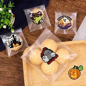 Pegatinas decorativas de Halloween con fantasmas calabazas y temas espeluznantes