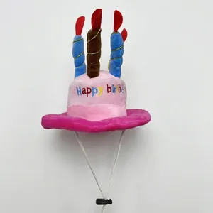 Adorable jouet en peluche en forme de gâteau d'anniversaire pour vos animaux