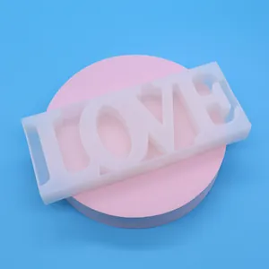 Stampo in Silicone per Lettere LOVE Fai da Te Resina Epossidica Artigianato Candela di Cera Stampo per Decorazione Torte