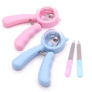 Coupe-ongles pour Chats Double Trou Outil de Toilettage Professionnel Avec Couvercle Anti-Éclaboussures et Ensemble de Limes à Ongles