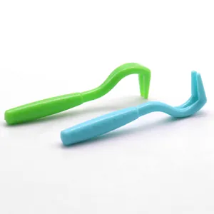 Set of plastic tick removal hooks for cats and dogs pet grooming and cleaning tools