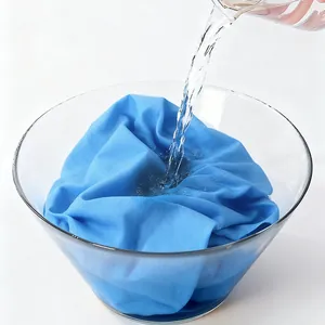 Grande serviette absorbante bleue pour animaux de compagnie pour un séchage rapide