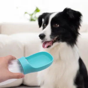 Draagbare Huisdier Waterfles Lekvrij Reizen Drinkbak Voor Honden Katten Buiten Wandelen Plastic Waterdispenser