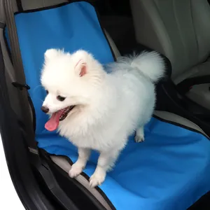 Housse de Siège de Voiture pour Animaux en Tissu Oxford Imperméable pour Siège Passager Anti-rayures Lavable Protection pour Chien Chat