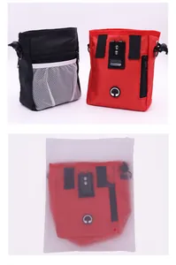 Sac de dressage portable pour animaux avec poche en filet et sac d'emballage inclus