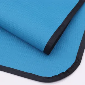 Tapis de voiture bleu pour animaux en tissu Oxford imperméable et résistant