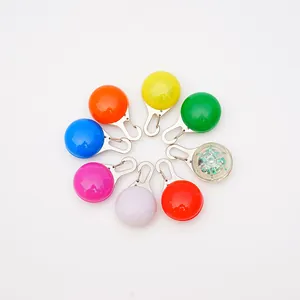 Luces LED de seguridad de colores para mascotas, variedad de tonos en círculo