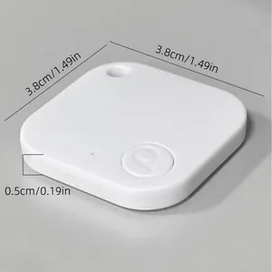 Rastreador GPS Inteligente para Mascotas Compatible Con App Find My Bluetooth Localizador Anti-perdida para Perros Gatos Llaves Cartera