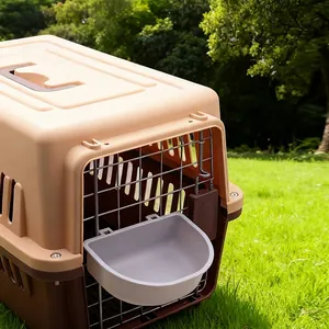 Hängender Haustiernapf Für Käfige Und Boxen Kippsicherer PP Kunststoff Futter Wassernapf Für Katzen Hunde Zubehör