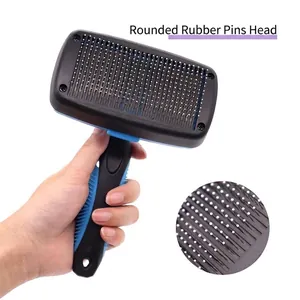 Brosse professionnelle pour animaux avec embouts arrondis protecteurs pour chats