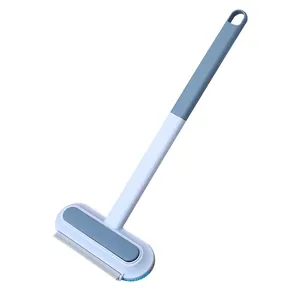 Brosse d'épilation multifonctionnelle avec long manche pour le nettoyage des tapis