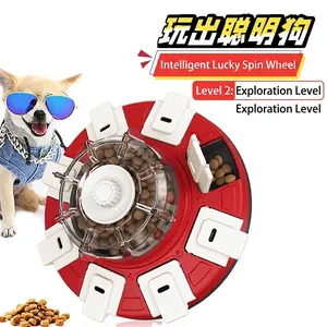 Vue détaillée d'un puzzle interactif pour chien de niveau 2 avec compartiments à friandises
