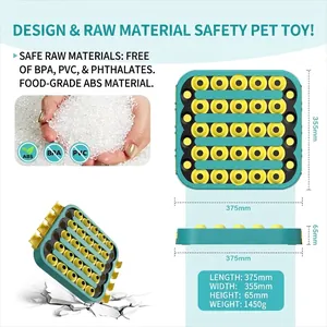 Interaktives Hundespielzeug 375x355x65mm, 1450g, lebensmittelechtes ABS-Material