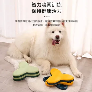 Gamelle anti-glouton interactive pour chien, jouet de réflexion et de flair