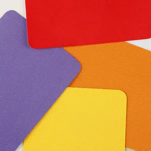Colorful twill fabric iron-on patches for elbow and knee clothing repair