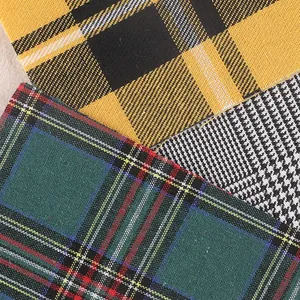 Lot de patchs thermocollants classiques à carreaux et pied-de-poule pour coudes