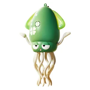 Interactive electric dancing octopus pet toy featuring automatic obstacle avoidance induction