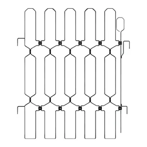 Foldable black metal pet fence and expandable safety gate for dogs and cats