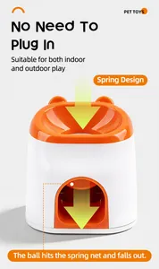 Distributeur automatique de friandises et de balles de tennis pour chiens domestiques
