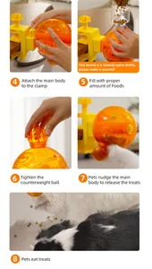 Instructions étape par étape pour le distributeur de friandises interactif pour chat