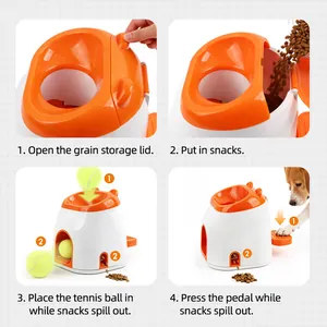 Machine de récompense interactive 2-en-1 avec lanceur de balles de tennis
