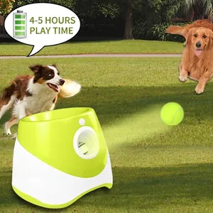 Automatische ballenwerper voor honden, interactief trainingsspeelgoed voor buiten