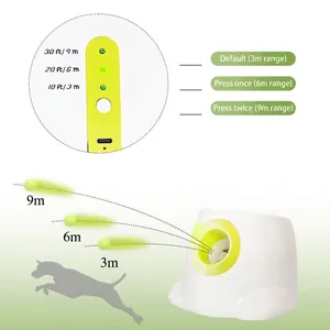 Lanceur de balles automatique intelligent pour chiens avec 3 réglages de distance
