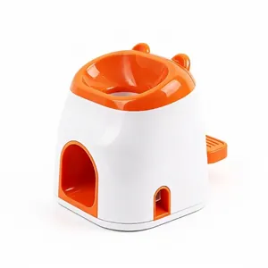 Lanceur de balles de tennis automatique 2-en-1 et distributeur de friandises pour chiens