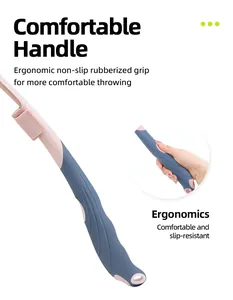 Ergonomisch antislip handvat detail van een hondenbalwerper