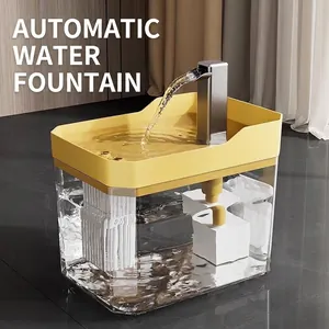 Smarter leiser automatischer Haustierwasserbrunnen mit Zirkulationsfiltersystem für Katzen