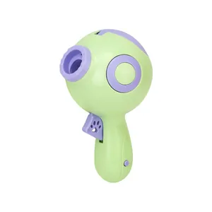 Lanceur de friandises laser interactif vert et violet pour le dressage des chiens