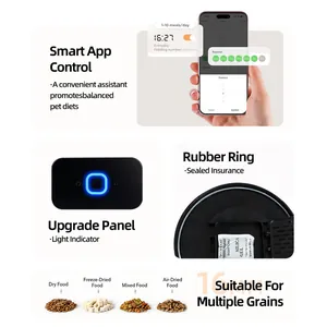 4L WiFi slimme automatische voerbak met app-bediening voor honden en katten