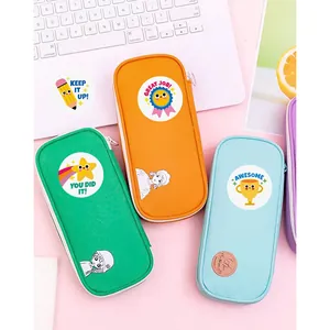 Rouleau de 500 autocollants de récompense mignons pour enfants avec messages motivants