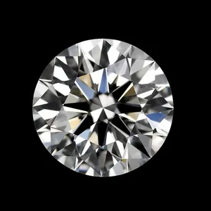GRA EF Kleur Superwit Moissaniet Losse Steen Rond Briljant Hearts and Arrows Slijpvorm Hoogwaardige Edelsteen Voor Sieraden DIY