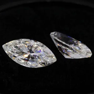Marquise Cut Moissanite Loose Stone GH Color VVS Clarity Sparkling Gemstone For Jewelry Making Fine Jewelry Gift