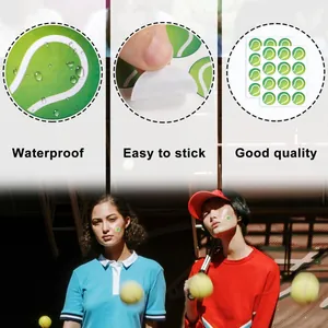 Waterproof tennis ball stickers for sports themed parties and DIY gift decorations stickers