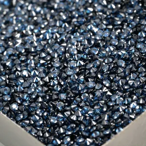 Losse diep saffierblauwe moissanite melee stenen voor luxe sieraden en horlogezetting