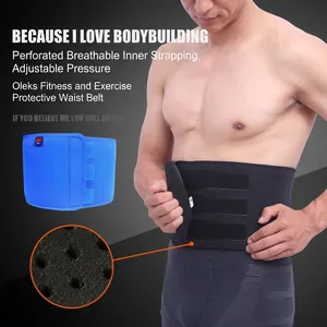Adjustable Waist Support Belt Breathable Neoprene Waist Trimmer For Gym Fitness Running Basketball Back Brace For Men Women