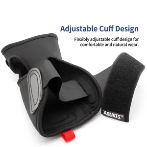 AOLIKES professional adjustable wrist brace with steel plate support for skiing.