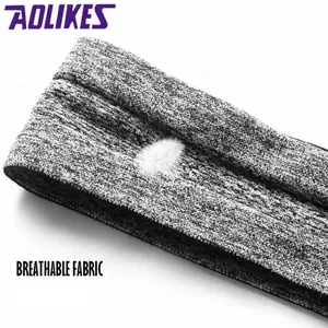 Breathable non-slip sports headband for yoga and jogging gym accessories