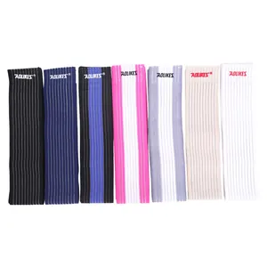 Professional elastic compression wrap bandages for sports calf and knee support in various colors